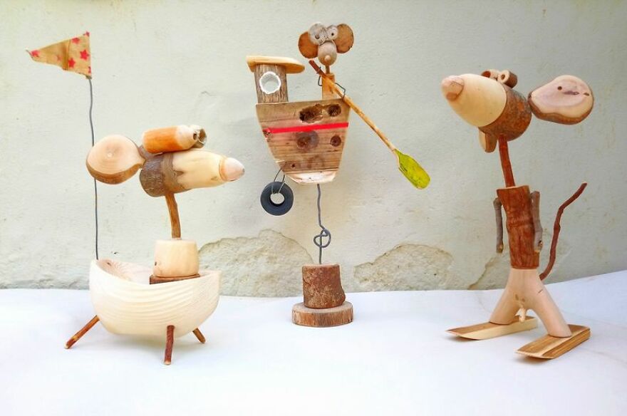 My Wooden Cartoon World!