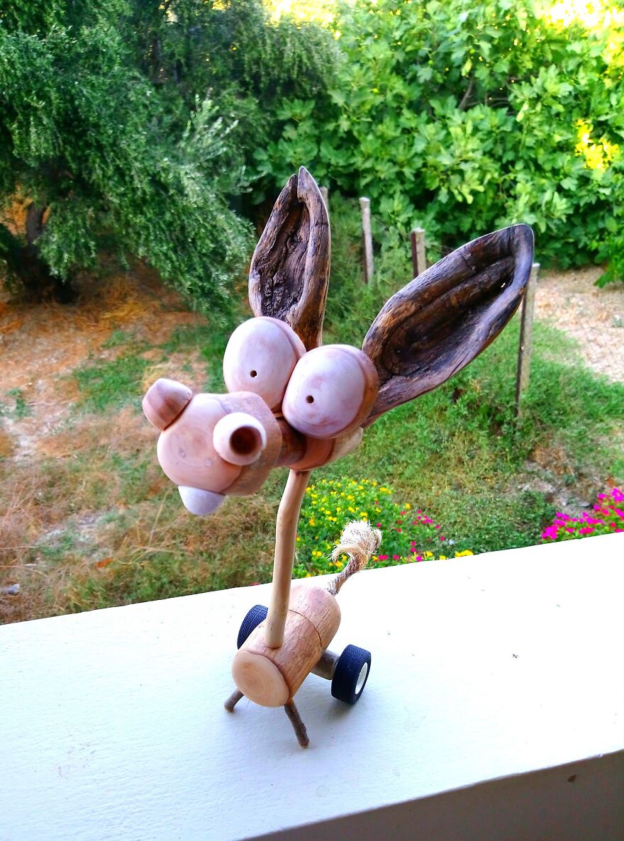 My Wooden Cartoon World!