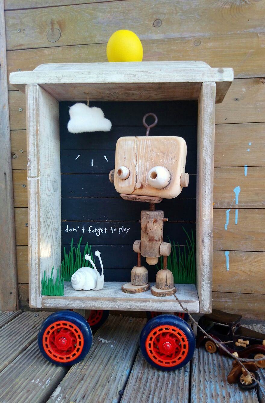 My Wooden Cartoon World!