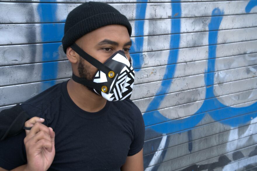 I Designed Custom Designer Respirator Masks While In Quarantine.
