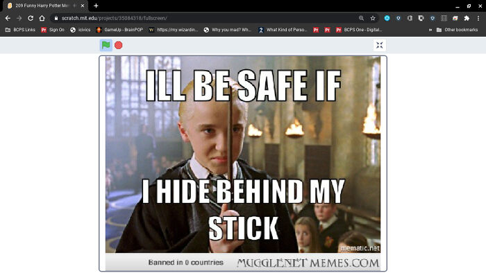 Draco Is A Coward