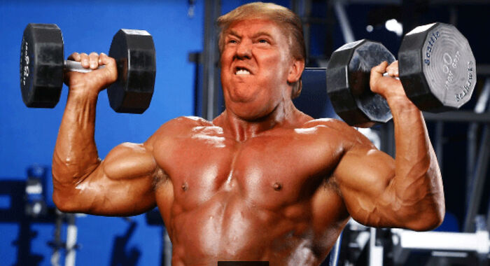 What Trump Thinks He Looks Like: