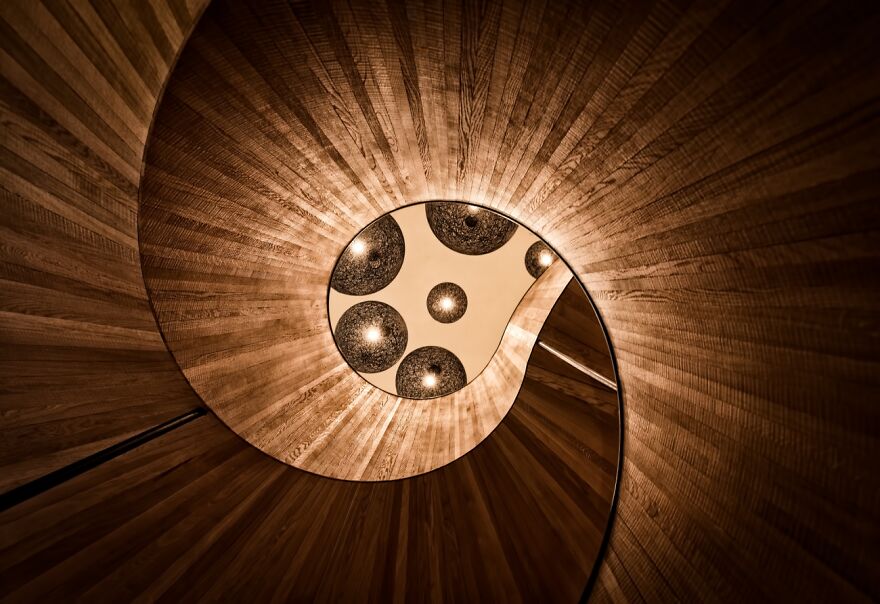 Wooden Spiral (Honorable Mention In Architecture & Urban Spaces Category)