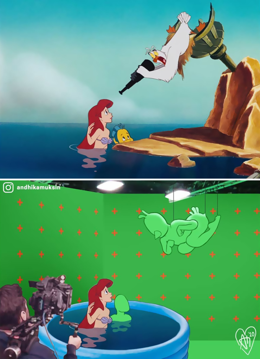 Backstage Of Disney Cartoons
