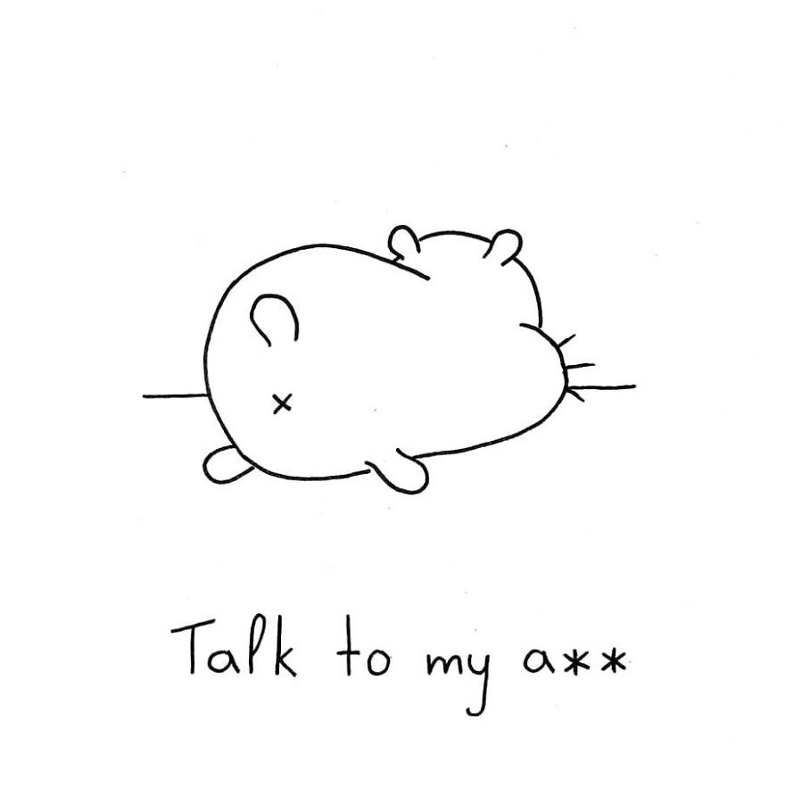 This Is How I Look Like When I Don't Want To Talk With Others
