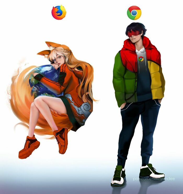 Firefox & Chrome (Browsers)