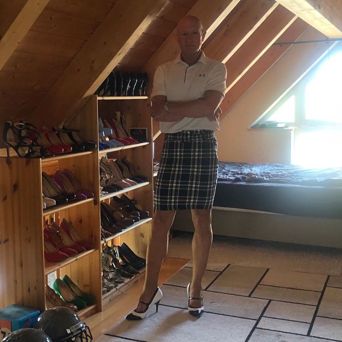 Skirts And Heels Are Not Just For Women, This Guy Proves That Perfectly (30 Pics)