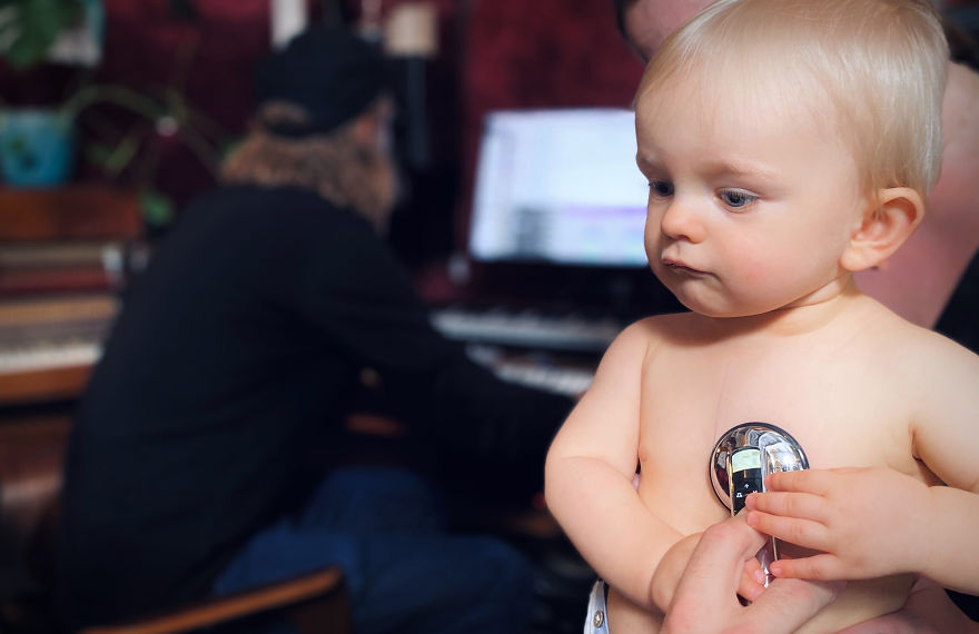 Me And My Colleague (Father Of 2 Kids With Congenital Heart Defect) Made This Heartbreaking Project. Me And My Colleague (Father Of 2 Kids With Congenital Heart Defect) Made This Heartbreaking Project.