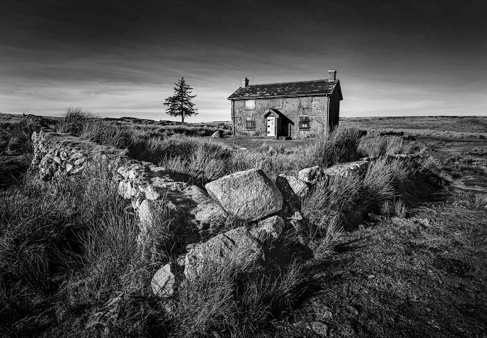 Black And White Commended: Tim Burgess, 'Nun's Cross Farm', Devon