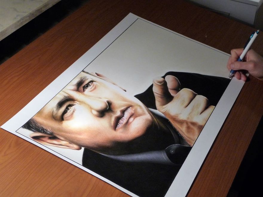 Tom Hanks Speed Drawing By Sielukart