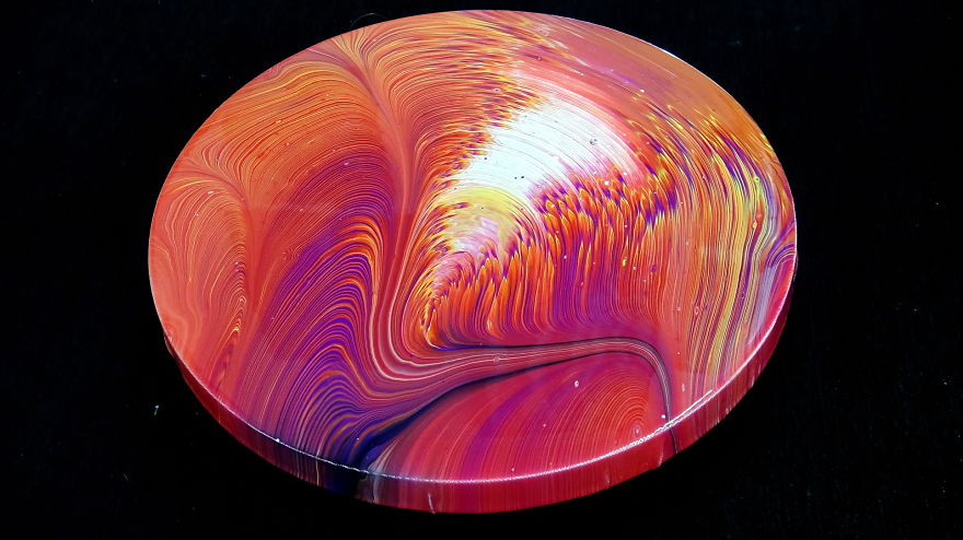 So Hot! Sunset Acrylic Pour ~ Straight Pour ~ Wrecked Jiggle Pour ~ Paint #withme So Hot! Sunset Acrylic Pour ~ Straight Pour ~ Wrecked Jiggle Pour ~ Paint #withme
