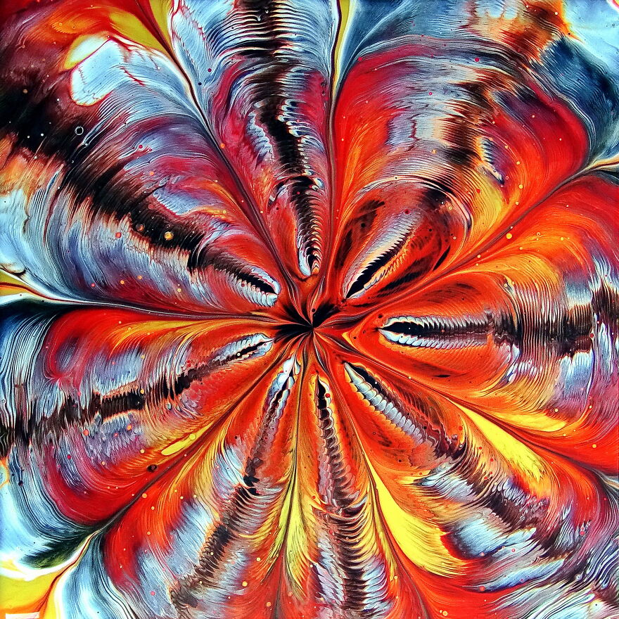 Leaky Cup Acrylic Pour ~ Acrylic Pouring For Beginners Leaky Cup Acrylic Pour ~ Acrylic Pouring For Beginners