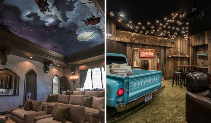 30 Times People Invested And Built Themselves A Totally Cool Home Movie Theater