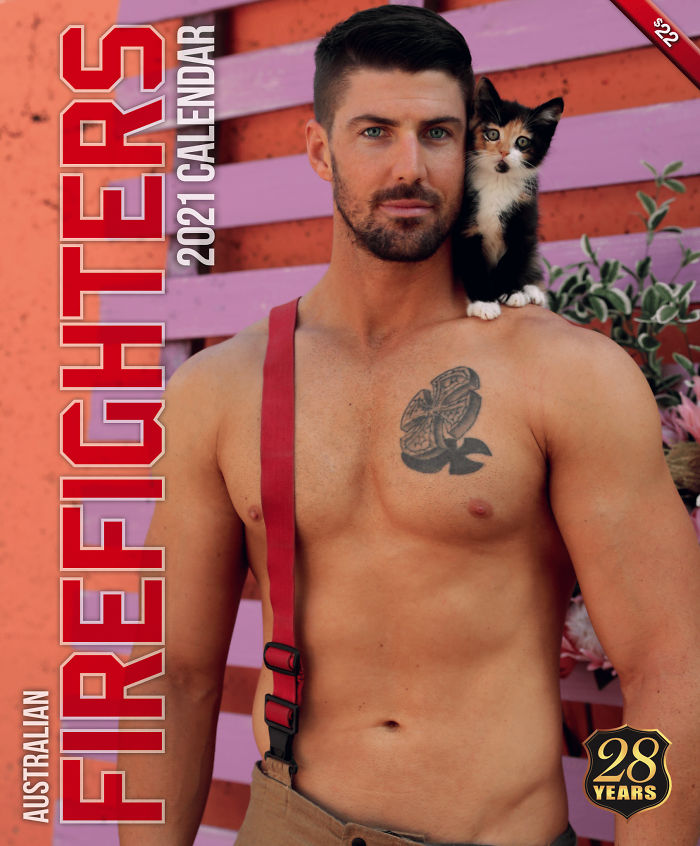 Australian Firefighters Pose For Their 2021 Charity Calendar To Treat Injured Wildlife From The Recent Fires (18 Pics)
