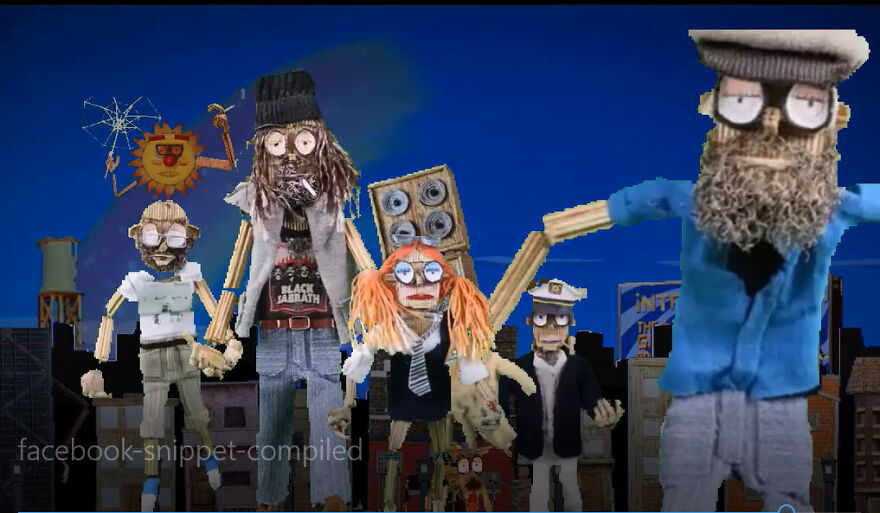 Wood Zeppelin - Toothpick Rock & Roll Band Animation Series