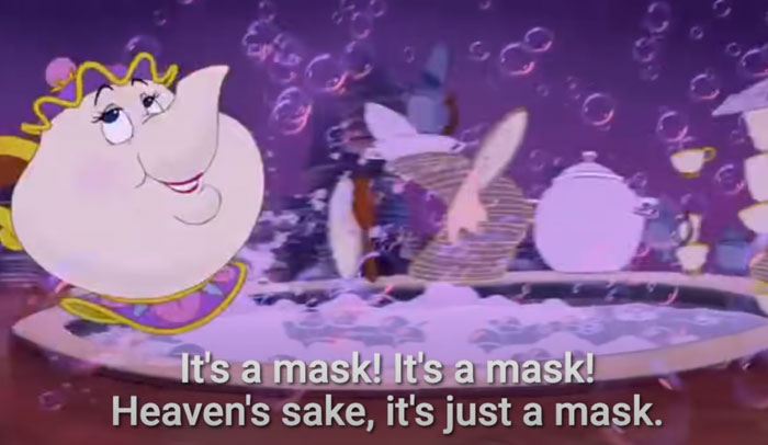 This "Be Our Guest" Parody Calls Out Covid-19 Deniers And Reminds People To Wear A Mask