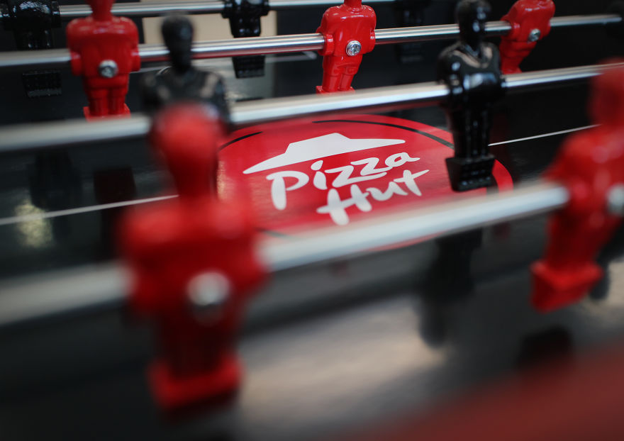 Pizza Hut's 'Foosball Pizza Box' Was Made For Pizza And Football Fans