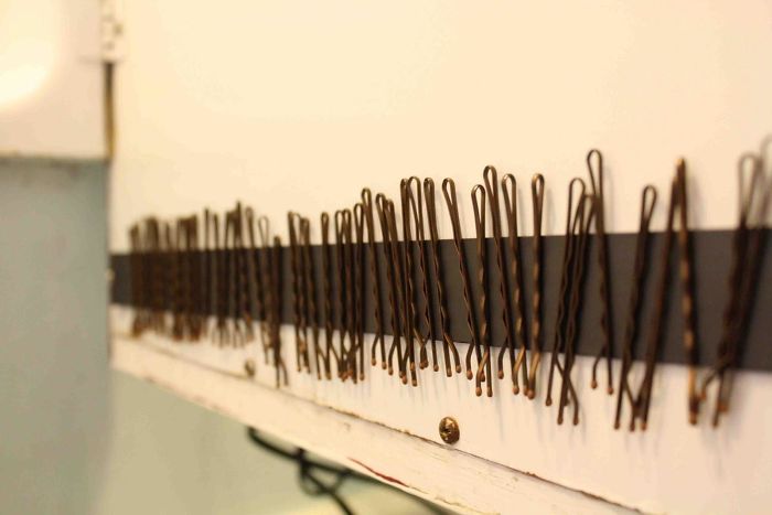 Keep Your Bobby Pins In Check With Magnets
