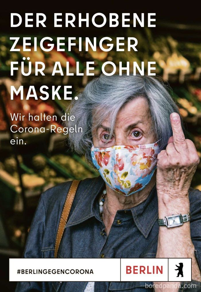 Berlin Gives Middle Finger To Anti-Maskers In Tourism Ad