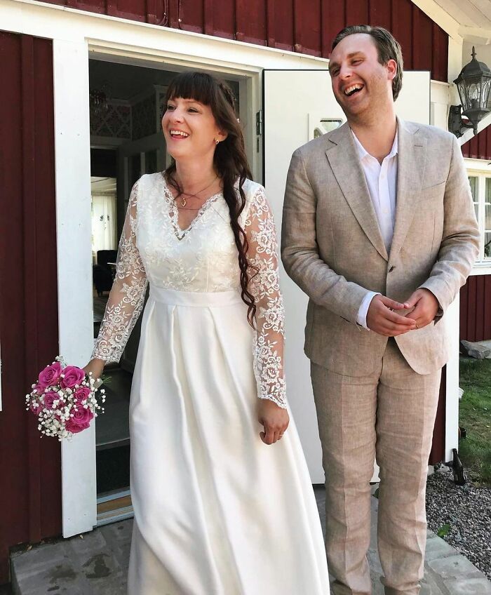 2 Years Ago I Married My Husband In My Memade Wedding Dress