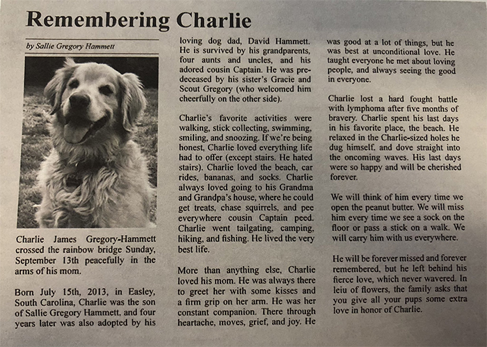 'He Was Best At Unconditional Love': Over 115k People Are In Tears Over This Woman's Touching Obituary For Her Beloved Dog