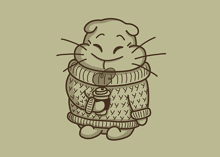 I Did 40 Drawings Of This Cute Hamster To Make Your Day More Cheerful