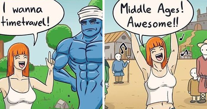 30 Comics About Funny Situations And Fails By MadeByTio | Bored Panda