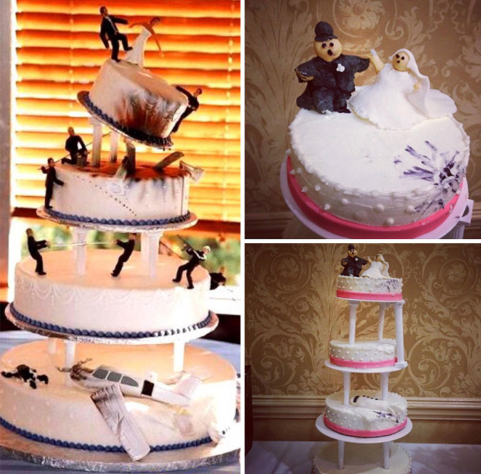 Grooms Cake Disaster, What We Wanted vs. What We Got