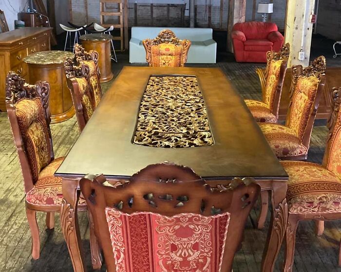 Found This Gorgeous Dining Table On Fb Marketplace In Minneapolis!!