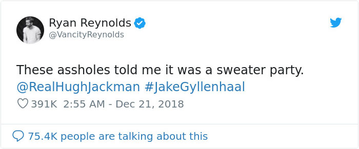Hugh Jackman Celebrates His 52nd Birthday, So Naturally, Ryan Reynolds Had To Troll Him