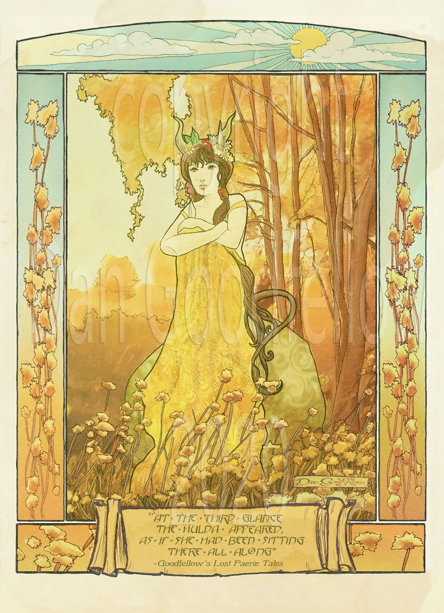 I've Started Illustrating Imaginary Faerie Tales, And So That Anyone Can Be Inspired To Write Their Own Stories About Them.