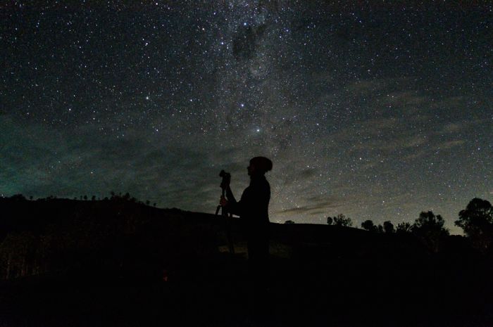 Milky Way, Lake St Clare, Australia