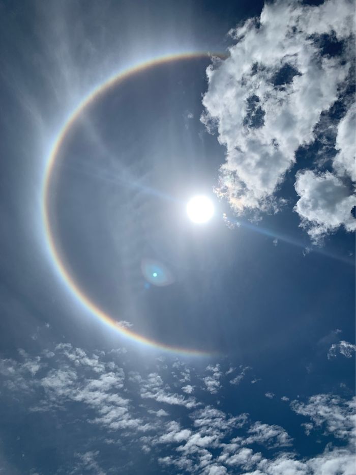 Circular Rainbow Around The Sun- Koi Samui, Thailand