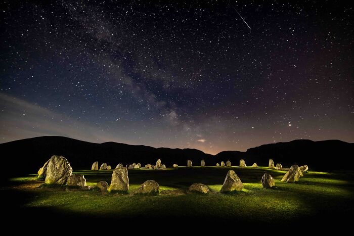 Your View Commended: Gary Waidson, 'Castlerigg Circle Of Light', Cumbria