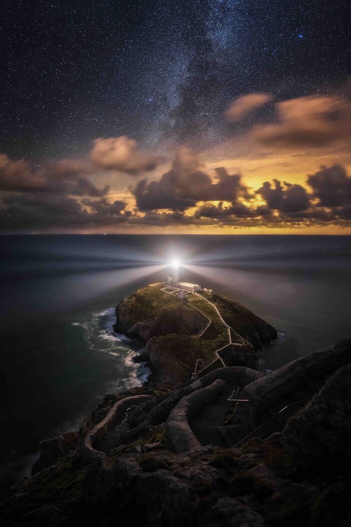 Landscapes At Night Winner: Alyn Wallace, 'Protector', Anglesey