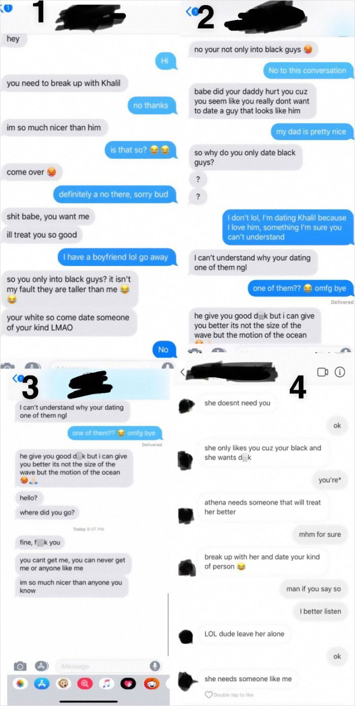 Here’s A Fun A Guy Who Also Texted My Boyfriend About The Matter (4) I Made This Account Just To Post This