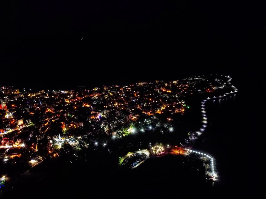 Beautiful Cities: Primorsko At Night In Pictures