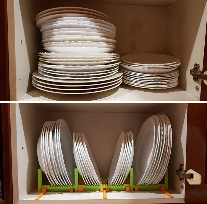 I Was Growing Sick Of Always Having To Lift All The Plates To Get To The Larger Ones