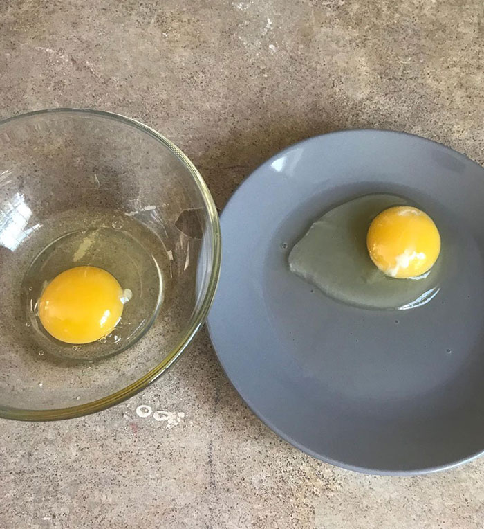 I Thought Pregnancy Brain Was Fake. It’s Not. To Make Scrambled Eggs This Morning, I Cracked One Egg In A Bowl And The Other On A Plate
