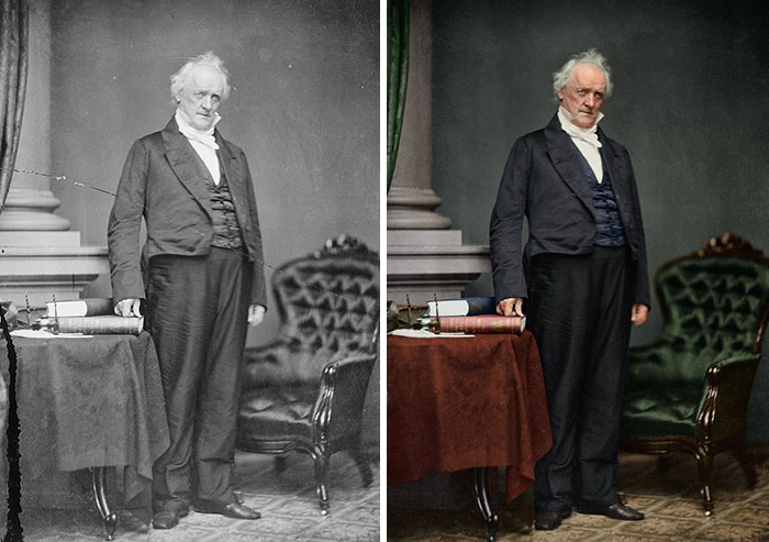 James Buchanan, 15th President 1857-1861