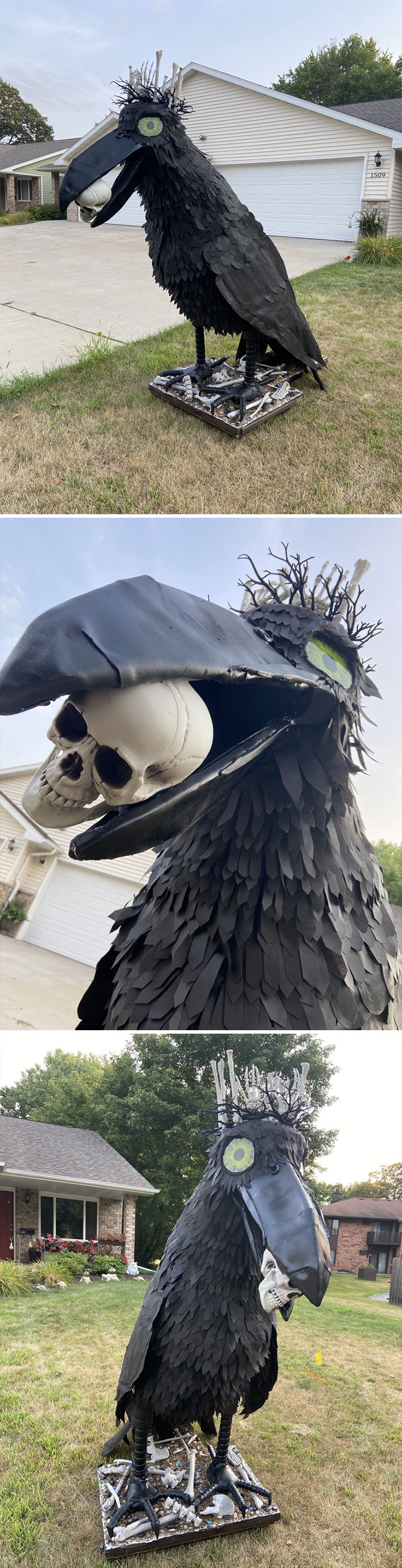 Giant Crow -  My First Halloween Project 2020