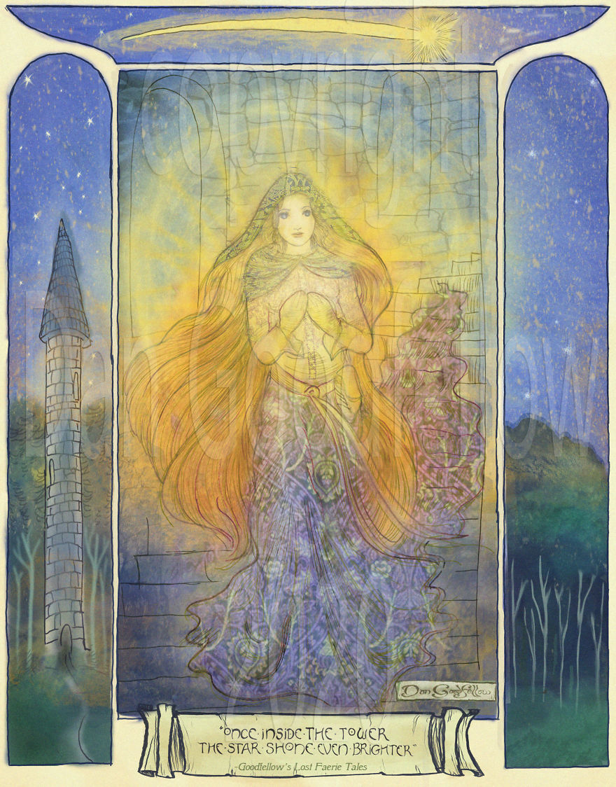 I've Started Illustrating Imaginary Faerie Tales, And So That Anyone Can Be Inspired To Write Their Own Stories About Them.