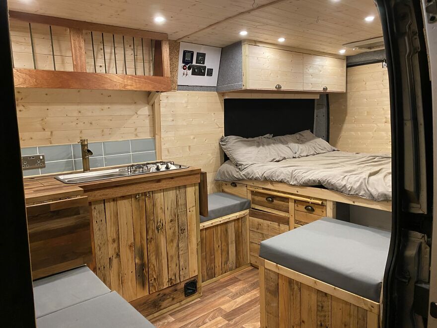 This Van Was Born Out Of A Desire To Maximise Comfort In A Small Space.