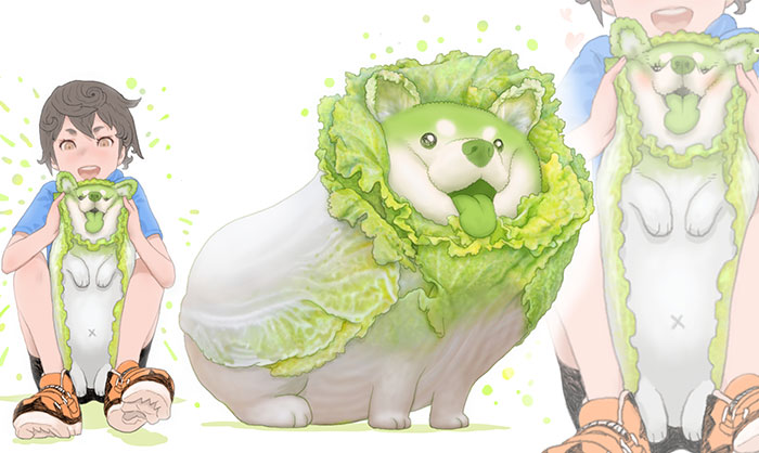 What If Animals Were Vegetables? Japanese Artist Answers That Question (40 Pics)