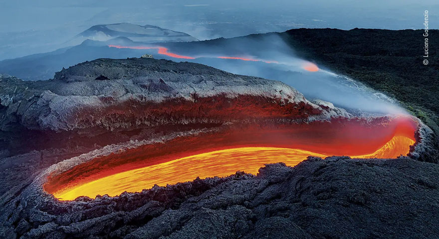 Earth’s Environments Winner: "Etna’s River Of Fire" By Luciano Gaudenzio