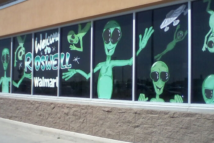 Trip To Roswell, New Mexico, USA. The Locals There Have A Sense Of Humor.