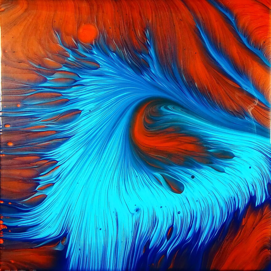 Split Cup Acrylic Pour ~ Copper & Blue ~ Step By Step ~ Acrylic Pour Tutorial Split Cup Acrylic Pour ~ Copper & Blue ~ Step By Step ~ Acrylic Pour Tutorial