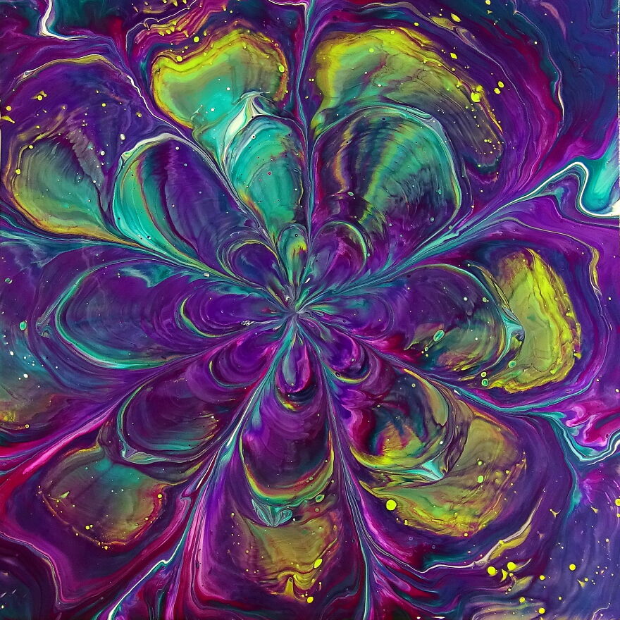 Leaky Cup ~ Acrylic Pour Painting ~ Fluid Art ~ Liquid Art ~ #staycreative Leaky Cup ~ Acrylic Pour Painting ~ Fluid Art ~ Liquid Art ~ #staycreative