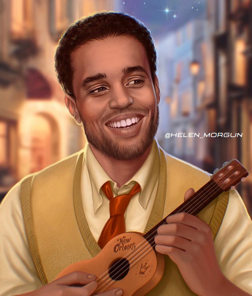 Michael Ealy As Prince Naveen