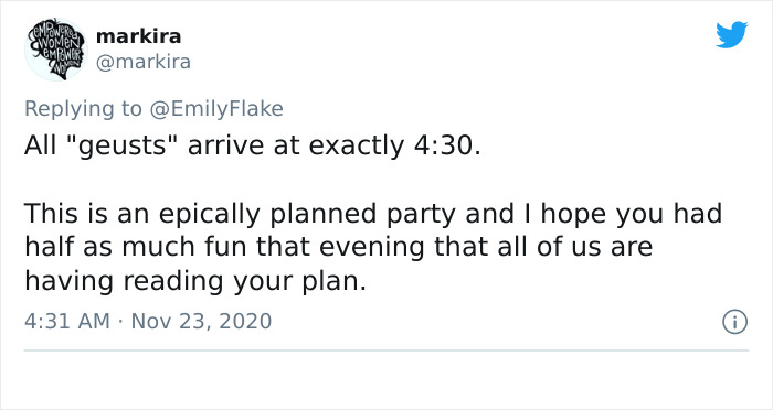 Woman Shares The Slumber Party Plan She Made When She Was 8 And 220k People Love It
